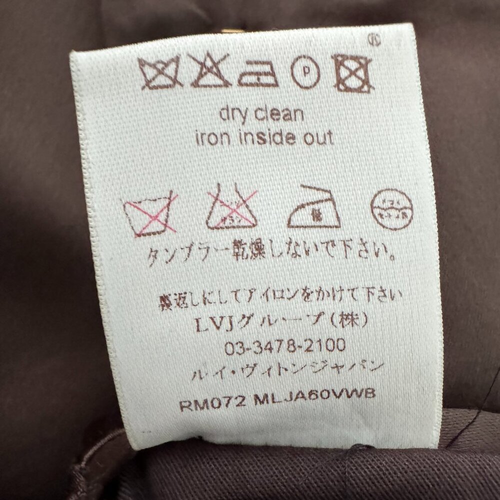 Louis Vuitton Vintage Single-Breasted Jacket, Size FR 56/ US 46 - Picture 15 of 17